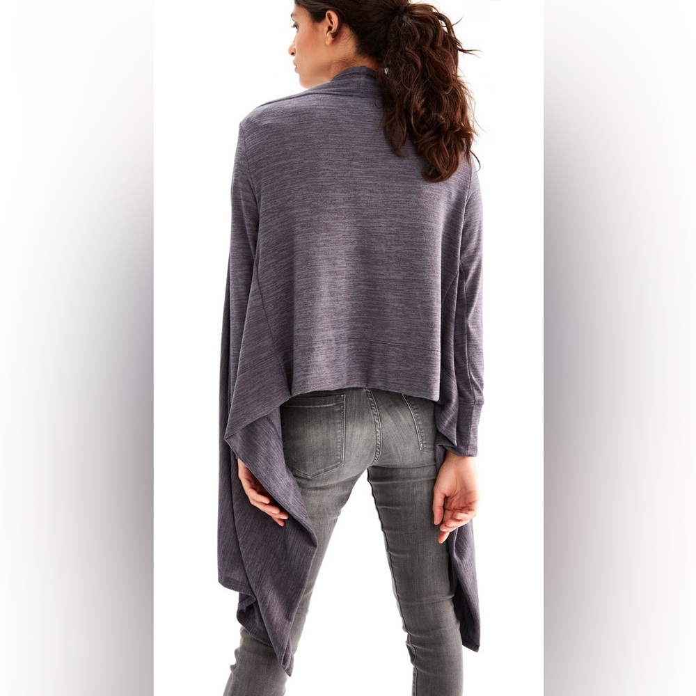 Lole Women's Gray Cardigan Sweater - Picture 5 of 10